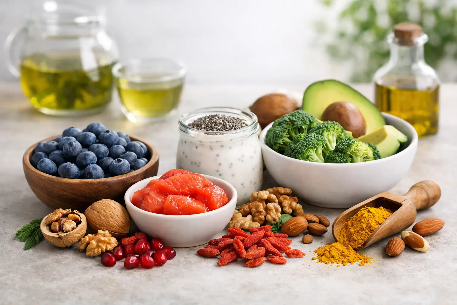 7 Makanan Tambahan untuk Anti Penuaan